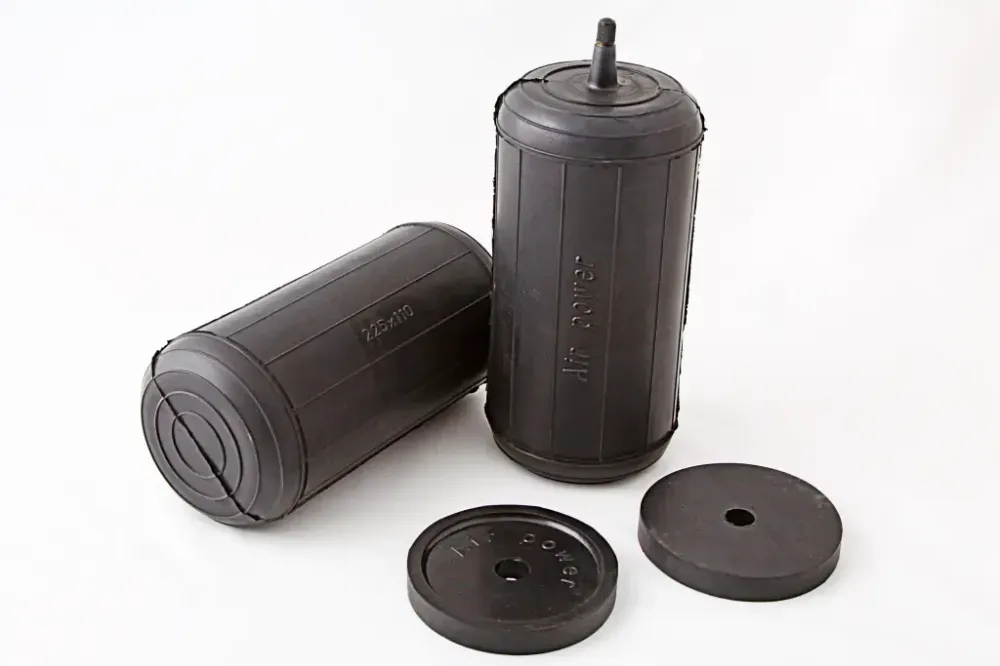 Подушка надувная в пружину 110*225мм/0.8бар Air power (2 шт., 2 подставки, штуцер внизу) Винница - изображение 1