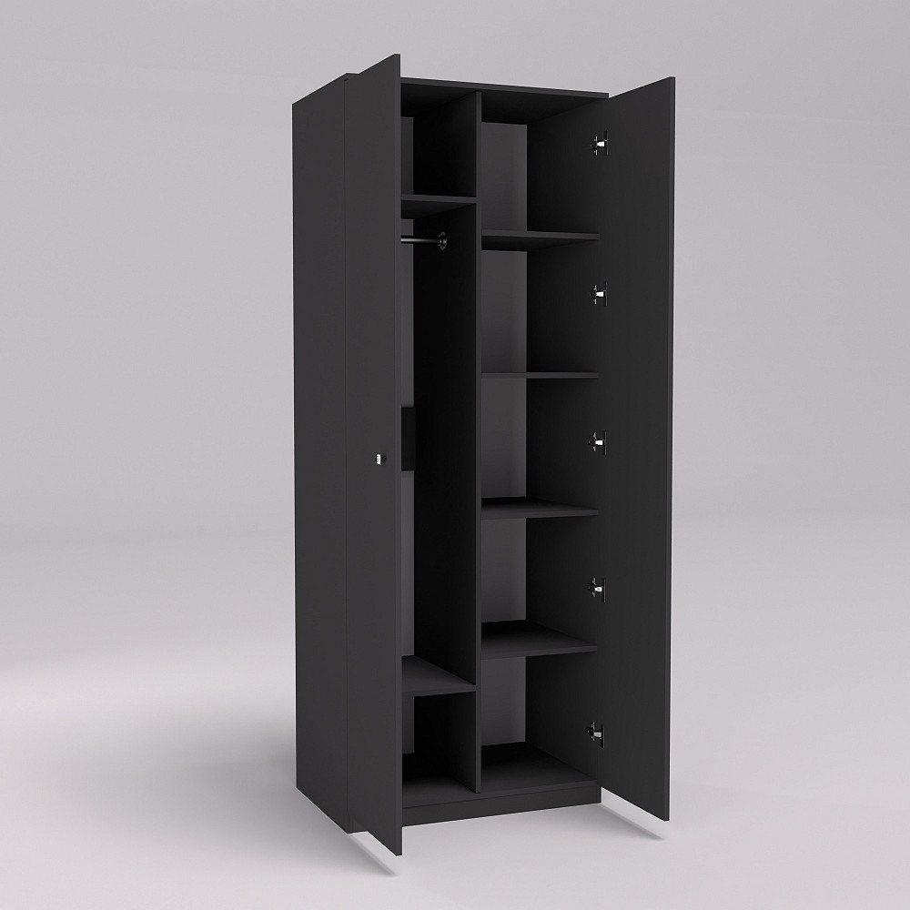 Шкаф Favorit F-15, Антрацит, 800х530х2100 Львов - изображение 2