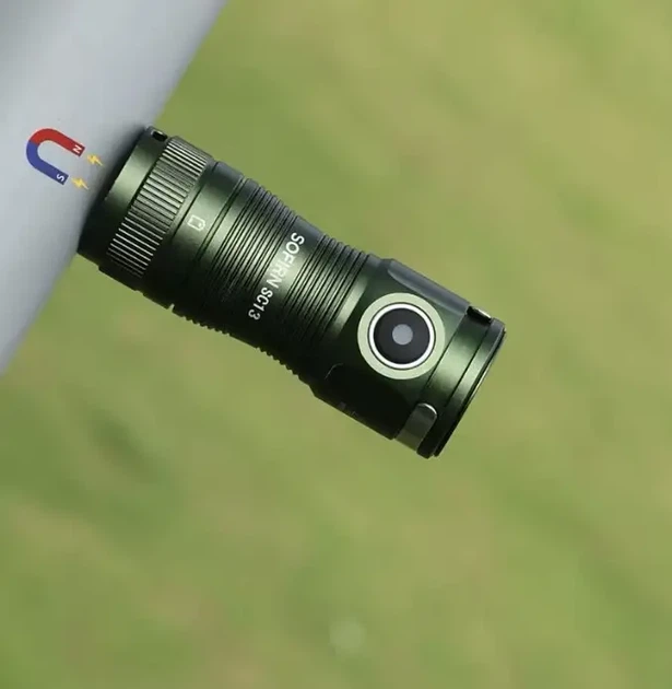 Ліхтар ручний Sofirn SC13 Luminus SST40 6500K 1300 лм 217 м type-C АКБ 1100mAh Зелений Київ - фото 8