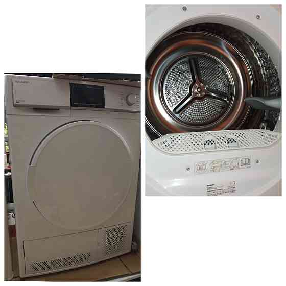 Сушильна машина Sharp KD-GCB7S7PW9-UA Луцьк