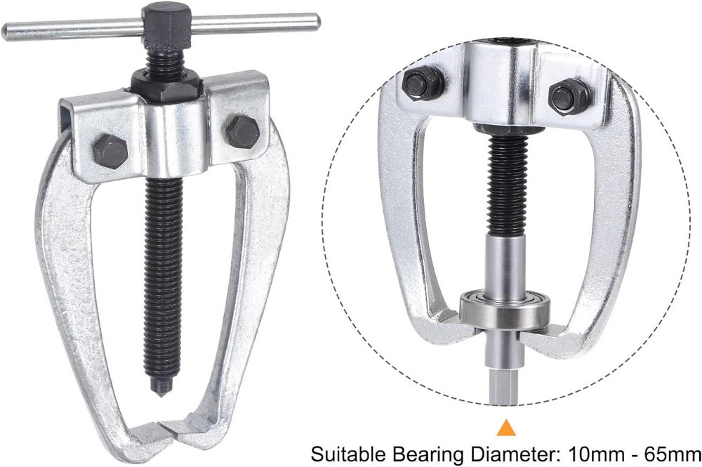 Знімач дволапий (Ø захоплення — 60 мм, глибина захоплення — 40 мм) FORSAGE F-6591403 Одеса - фото 2
