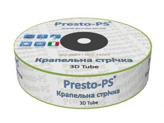 Капельная лента, эммиттерная 3D Tube (2,7л/ч) (30см) 500м 3D-30-500 ТМ PRESTO-PS Solmir Solmir Solmir Київ
