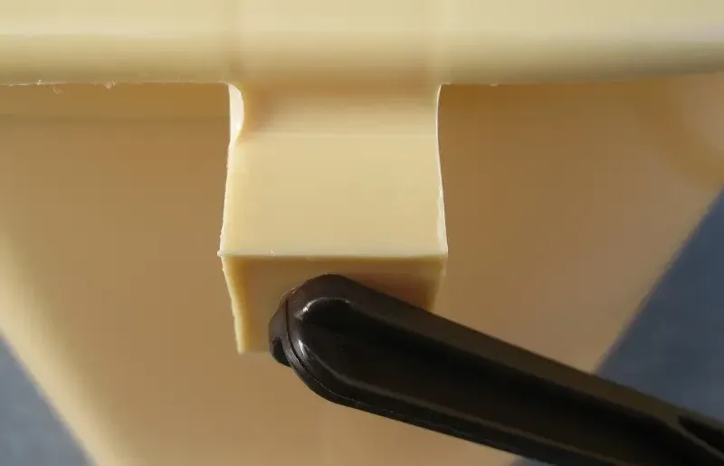 Ведро-туалет пластиковый 15 литров, бежевый (Горизонт) Харьков - изображение 2