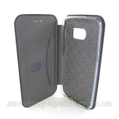 Чохол книжка Samsung G930 S7 Kiwis Case (чорний) Одеса - фото 2