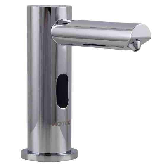 Дозатор рідкого мила сенсорний на умивальник HOTEC 13.515-DC/AC 220V/240V трансфор,,латунь,1000мл Тернопіль