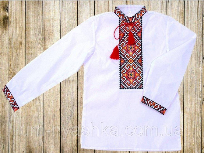 Підліткова хлопчача вишиванка 