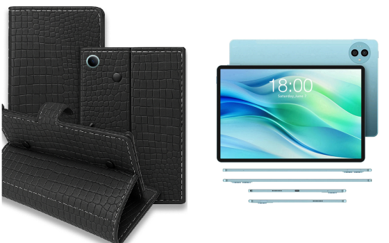 Книжка-трансформер для планшета Teclast P50 Mini, Teclast P50AI, колір Black Krokodil Black Київ