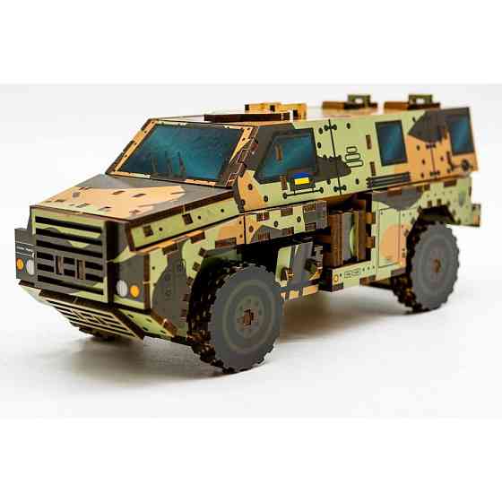 Дерев'яний 3D конструктор "Бушмастер" 139-0209, 139 деталей Вінниця