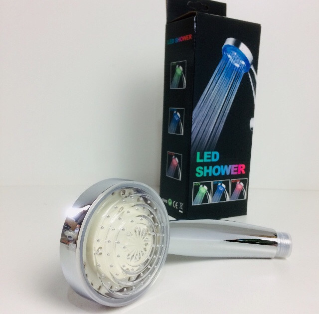 Світлодіодна насадка для душу з підсвіткою Led shower ART 1838 (50 шт./ясть) Київ - фото 2