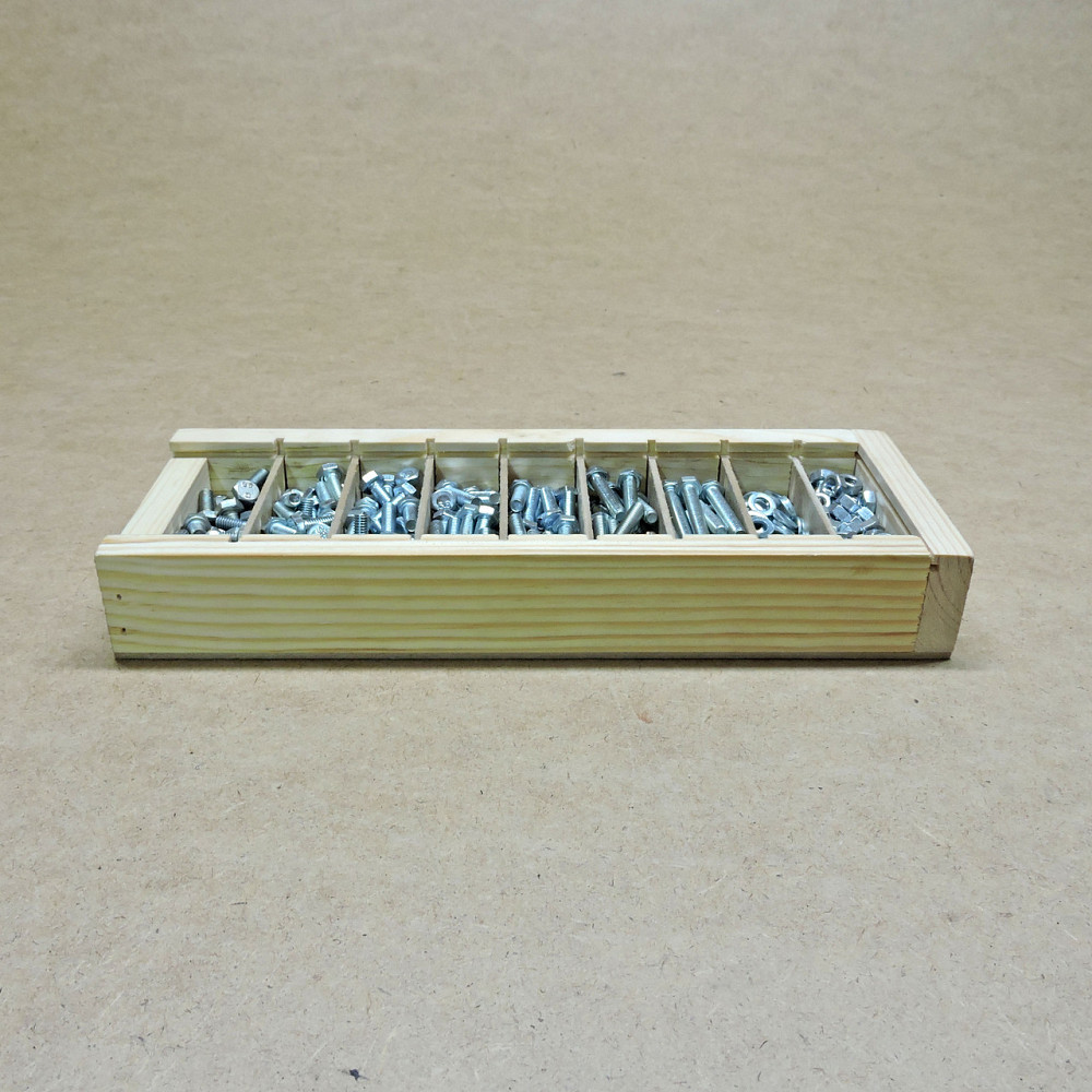 Набор 1х болтов, гаек, шайб М6 425шт Николаев - изображение 5