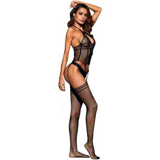 Спокусливий бодистокінг з імітацією корсета — S/M/L — Еротична білизна Вінниця