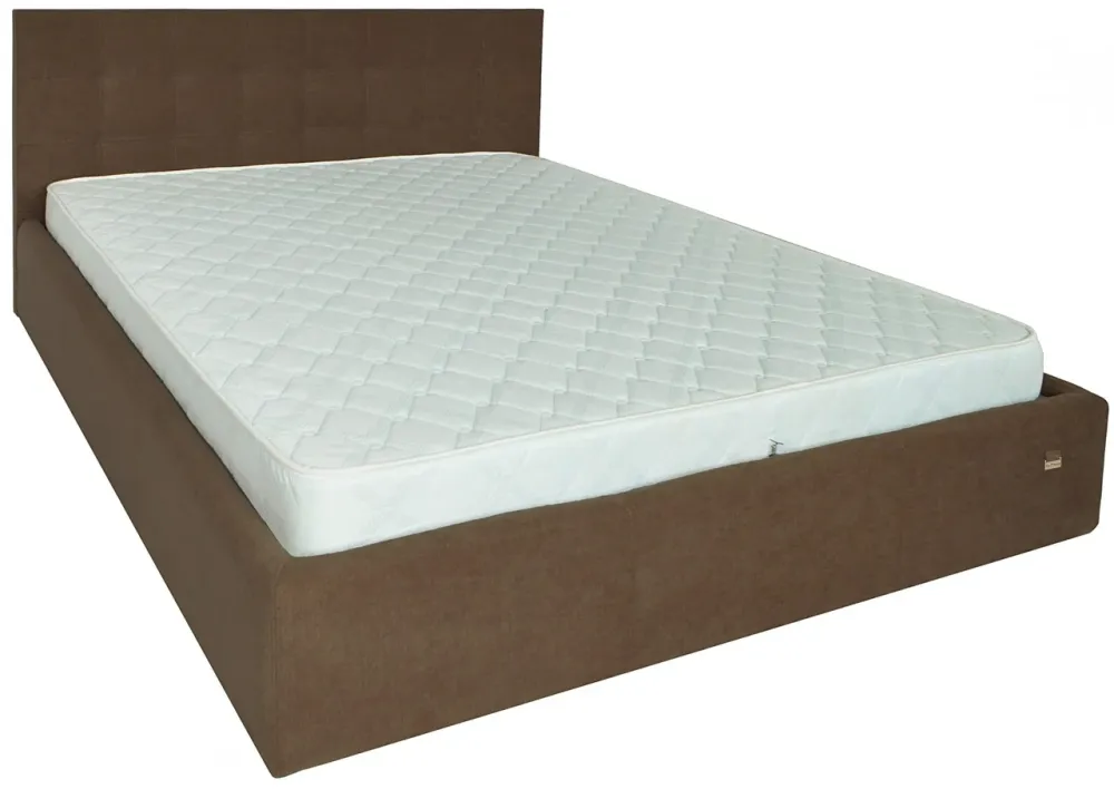 Кровать Двуспальная Chester Comfort 160 х 190 см Мисти Brown С подъемным механизмом и нишей для белья Коричневый Киев - изображение 2