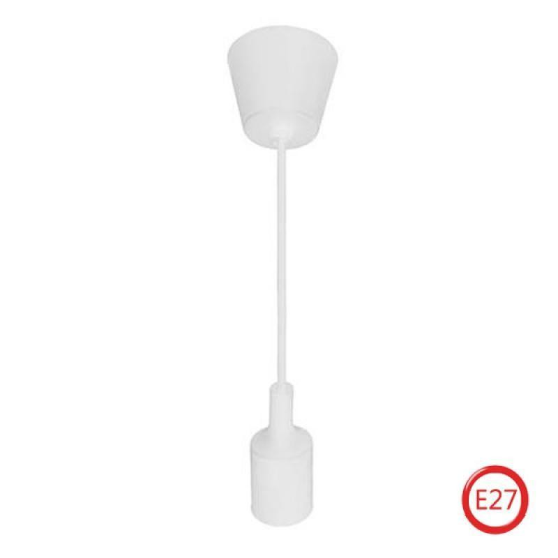 Светильник подвесной VOLTA Е27 (декоративный патрон люстра Е27 1м) черный Харьков - изображение 3