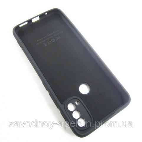 Motorola Moto E40 Силіконовий чохол Захист камери (чорний) Одеса