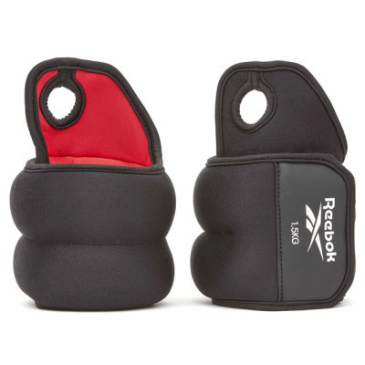 Обважнювач Reebok Wrist Weights чорний, червоний RAWT-11210 0.5 кг (885652020534) Вінниця - фото 3