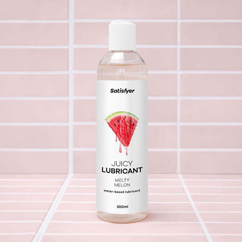 Лубрикант на водной основе Satisfyer Juicy Lubricant Melty Melon water based 300 мл Sex Aura Киев - изображение 9