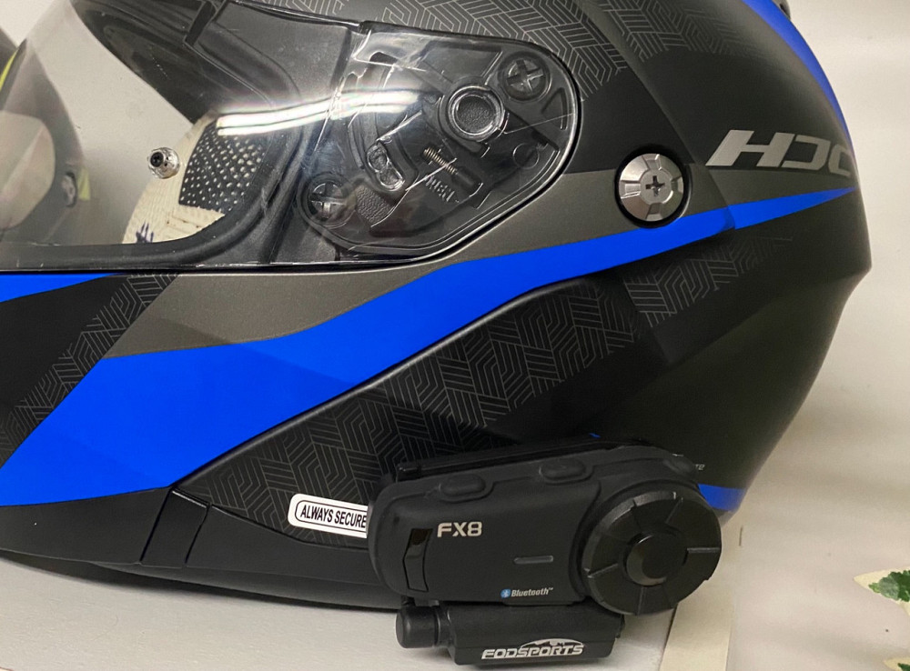 Мотогарнітура FODSPORTS FX8 з Bluetooth, шумозаглушенням, підтримка до 8 учасників, інтерком для мотоциклів до 1000м Київ - фото 8
