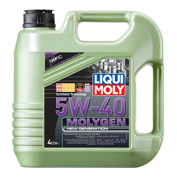 Моторне масло Liqui Moly Molygen New Generation 5W-40 4л Львів - фото 1