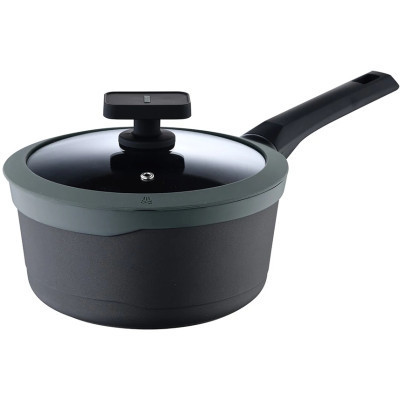 Ковш MasterPro Gastro Reeco з кришкою 16 см 1,3 л (BGMP-8113) Винница - изображение 1