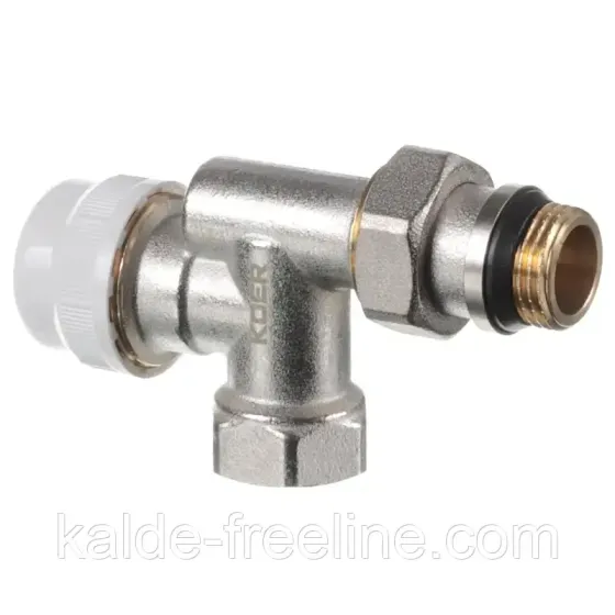 Термостатичний радіаторний клапан KOER KR.931-Gi осьовий 1/2" з американкою Харків