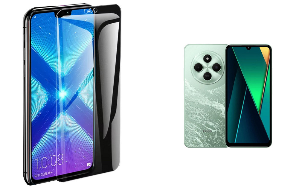 Защитное стекло NeoGlass для Xiaomi Poco C75 – ультрапрозрачное и устойчивое Киев - изображение 2
