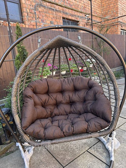 Кокон двухместный ротанговый на улицу Киев - изображение 4