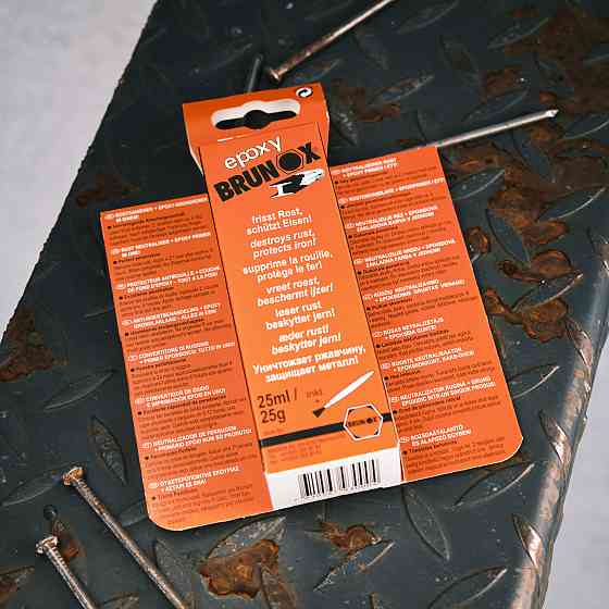 Перетворювач іржі та ґрунтовка з епоксидною смолою Brunox Epoxy 25ml Київ