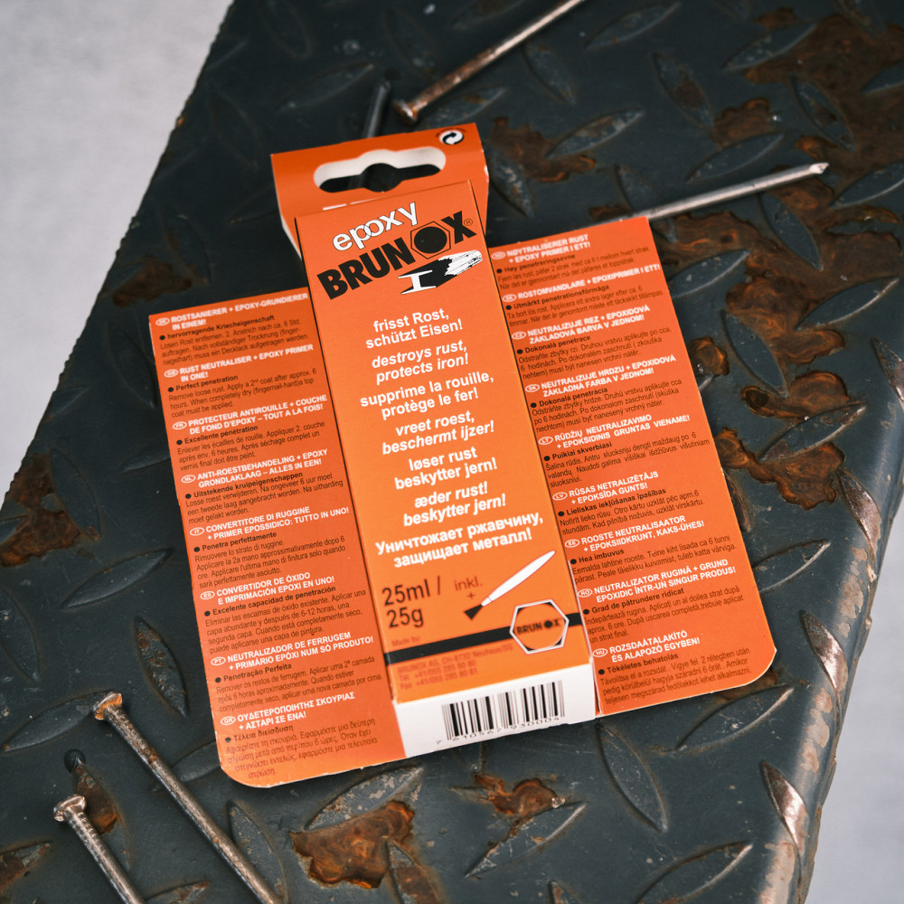 Brunox Epoxy преобразователь ржавчины блистер 25ml Киев - изображение 3