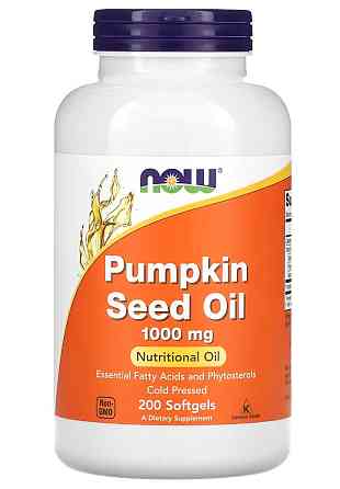 Тыквенное масло (Pumpkin Seed Oil) 1000 мг 100 капсул Киев