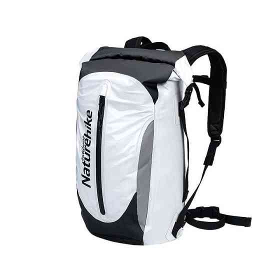 Рюкзак водонепроникний Naturehike NH20FSB01, 500D PVC, 30 л, білий Київ