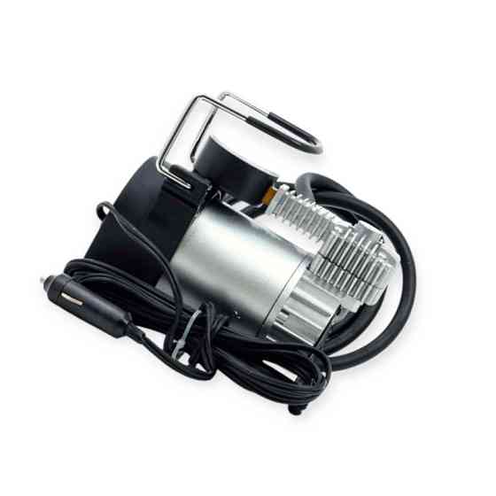 Компрессор 10атм/37л/1,2м шланг/прикур-клемы/сумка Мукачево