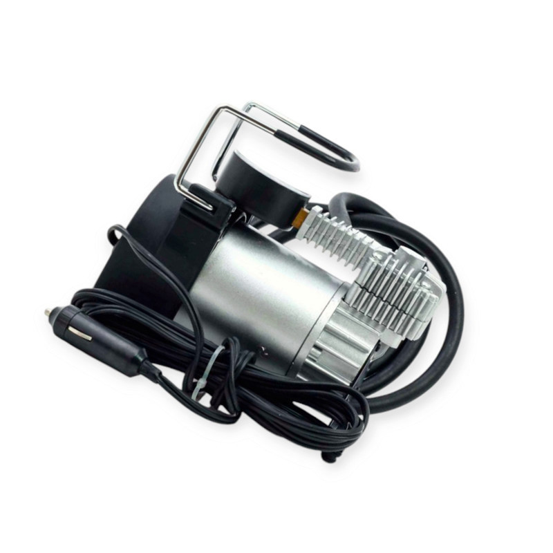 Компрессор 10атм/37л/1,2м шланг/прикур-клемы/сумка Мукачево - изображение 2