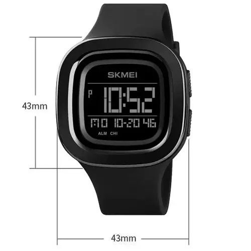 Протиударний годинник SKMEI 1580BKBK, Армійський годинник топ, Годинники для WL-275 військових операцій Київ - фото 10
