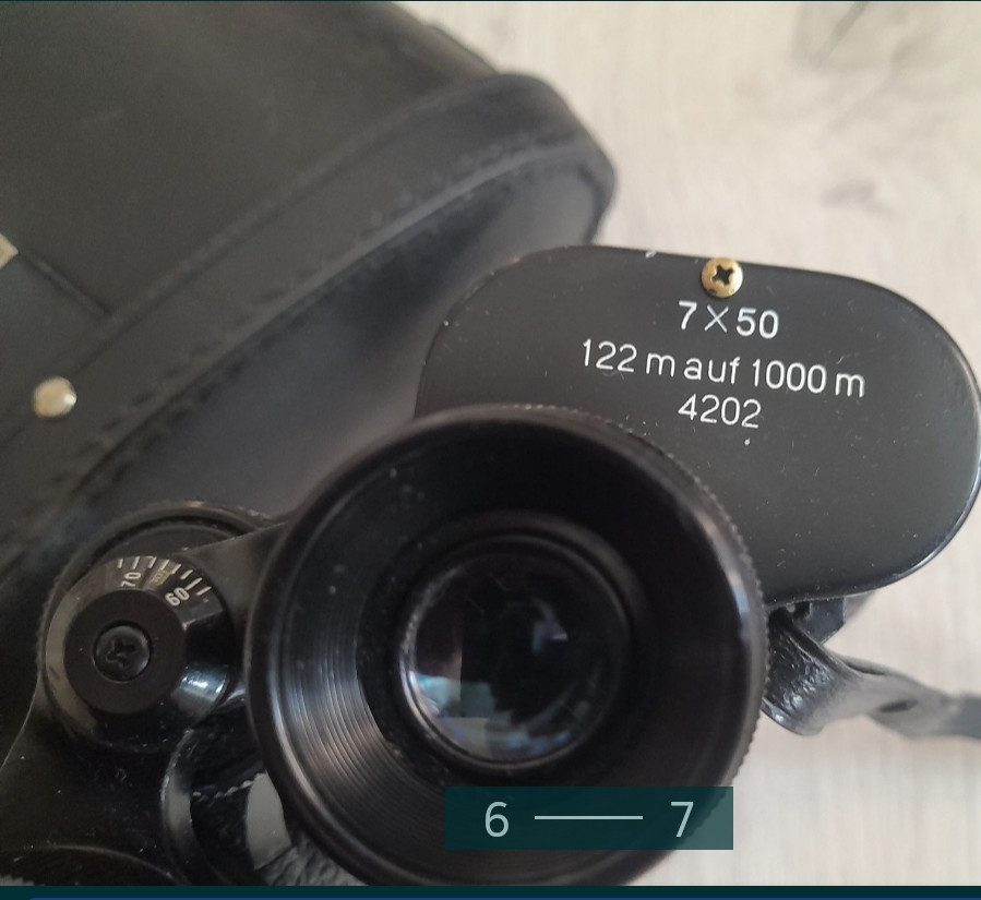 Бинокль полевой : REVUE Vergutete Optik 7x50. Киев - изображение 5