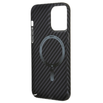 Чехол для мобильного телефона Armorstandart LikeCarbon MagCase Apple iPhone 14 Pro Max Black (ARM66366) Винница - изображение 2