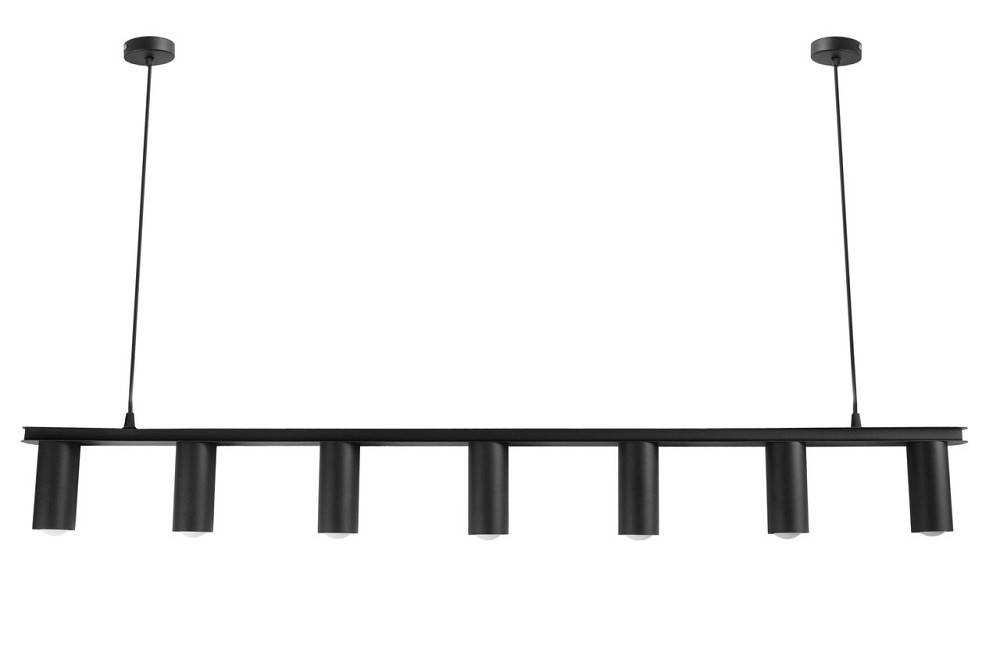 Светильник цилиндры на подвесе Е27-7 Tube NL 2450-7 BK Киев - изображение 2