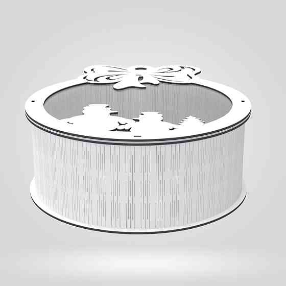 Подарочная коробка EKOSTAR d200 h80 Киев