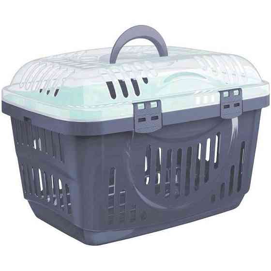 Контейнер-переноска Rocket Transparent з верхнім прозорим відкриттям, розмір 49 x 33 x 33 см Вінниця