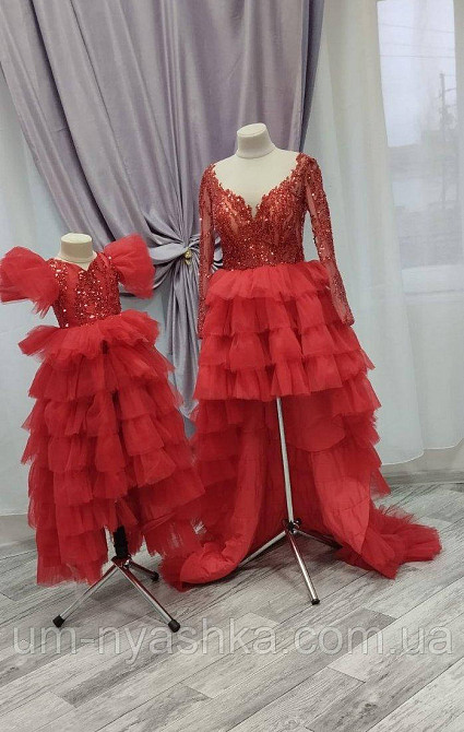 Платья FAMILY LOOK на годик, FAMILY LOOK мама-дочка Кривой Рог - изображение 1