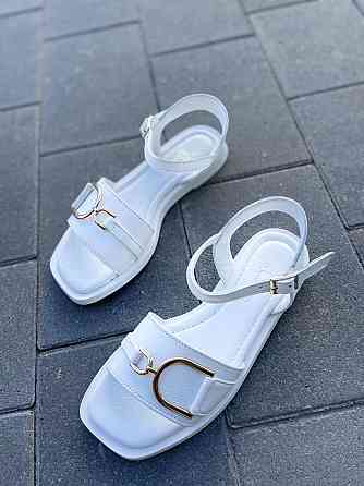 Lonza Босоніжки жіночі LONZA 550 білі (літо, шкіра натуральна) (5145) Коломыя