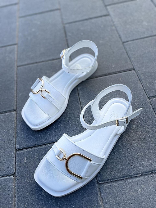 Lonza Босоніжки жіночі LONZA 550 білі (літо, шкіра натуральна) (5145) Коломыя - изображение 4