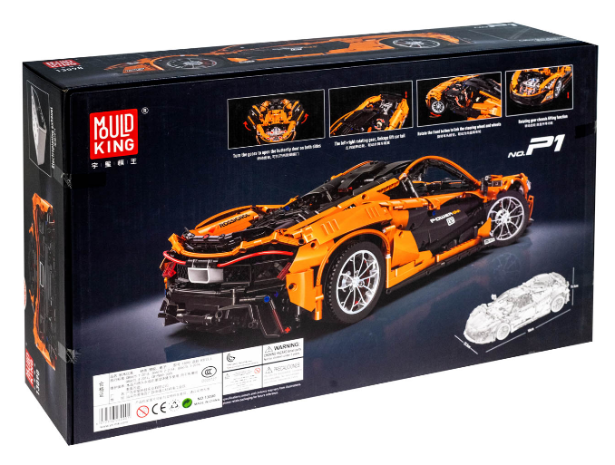 Конструктор-Лего  автомобиль McLaren 1:8  на 3228 деталей Mould King Каменец-Подольский - изображение 6