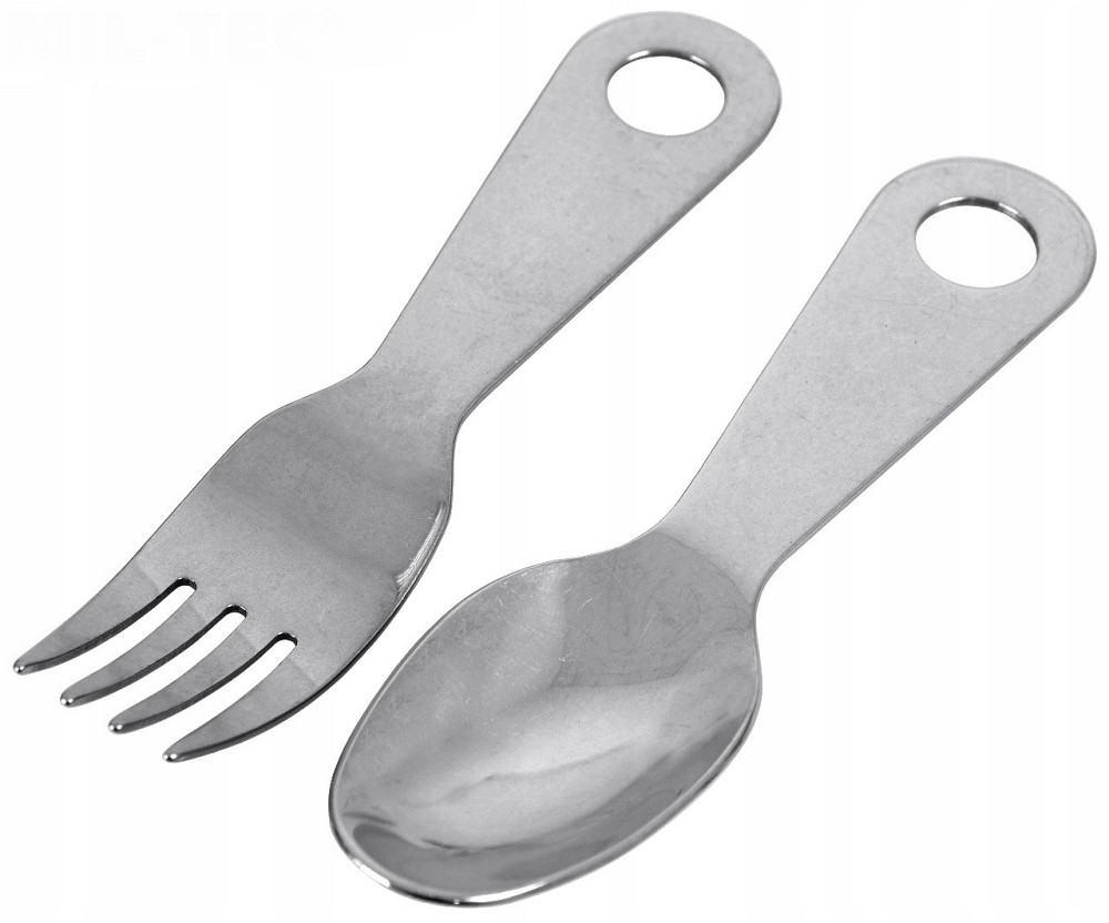 Туристический Набор Столовых приборов 3 предмета с чехлом Mil-Tec от Sturm (14629000) Olive Нововолынск - изображение 3