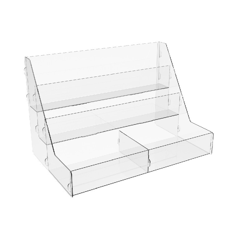 Товарна горка EKOSTAR на 3 комірки з акрила 300х135х195 Київ - фото 2