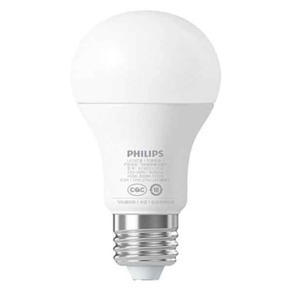 Світлодіодна лампа LED Philips Xiaomi Smart LED Zhirui Wi-Fi Smart Bulb E27 GPX4005RT (Біла) Николаев - изображение 2