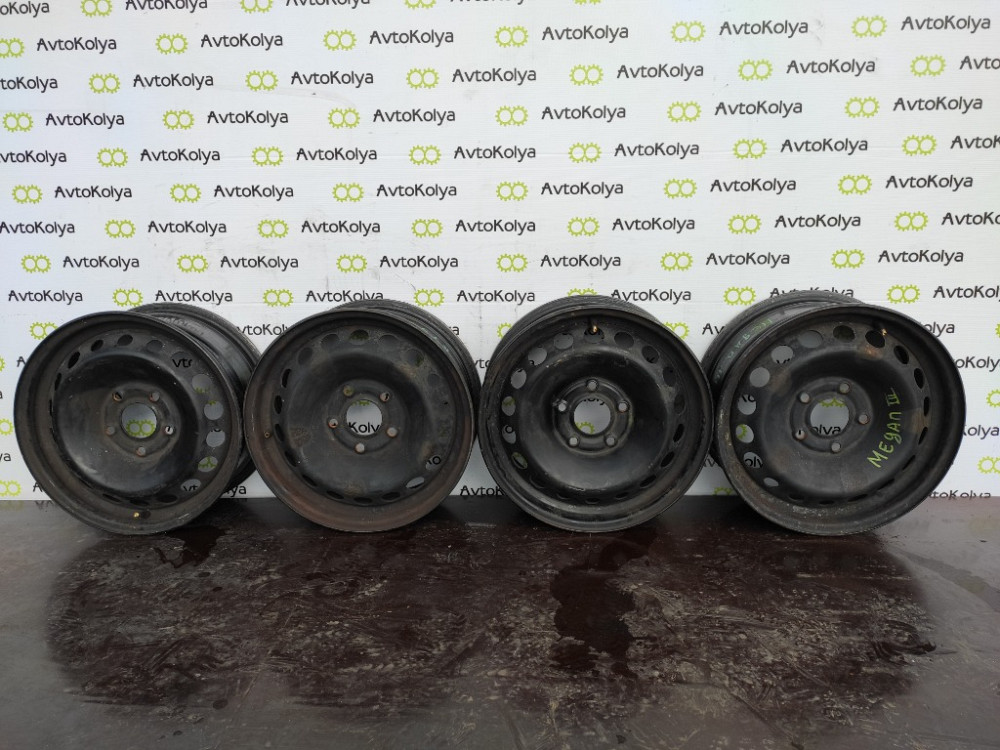 Диск колесний металевий R15 Renault Megane III 2009-2016 (403000026R) Ковель - фото 1