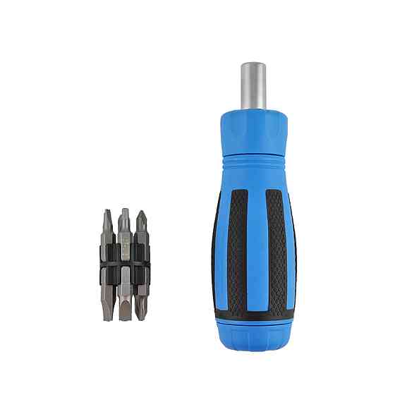 Викрутка Molder реверсивна з комплектом насадок 12в1 MT32312 Київ