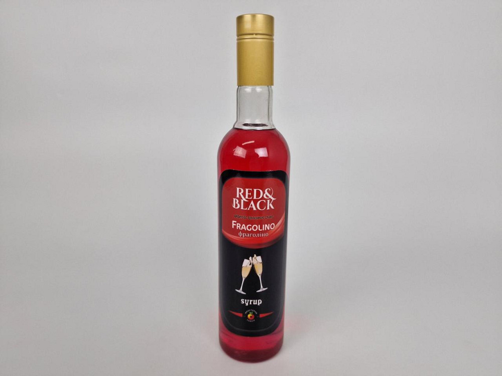 Сироп Red&Black Фраголіно 0,7 л (1 шт.) Харків - фото 2