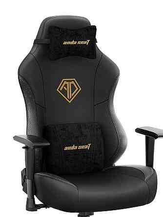 Крісло для геймерів Anda Seat Phantom 3 Size L Black/Gold (AD18Y-06-B-PV/C) ( 12187 ) Харьков