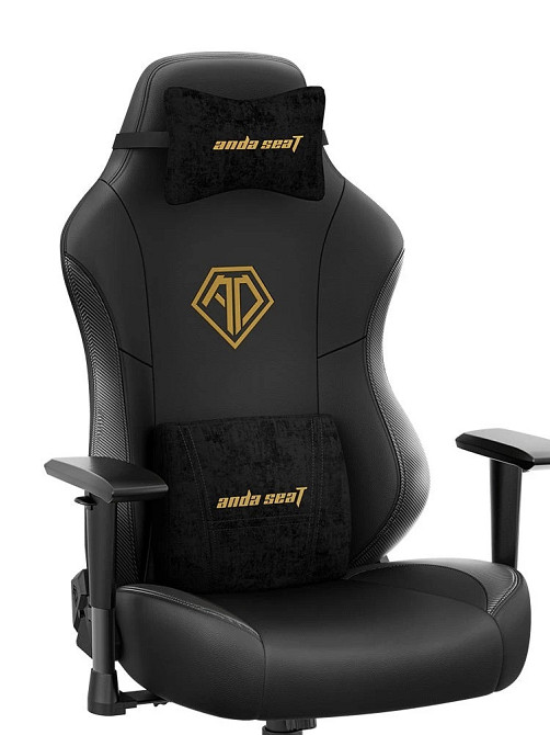 Крісло для геймерів Anda Seat Phantom 3 Size L Black/Gold (AD18Y-06-B-PV/C) ( 12187 ) Харьков - изображение 4